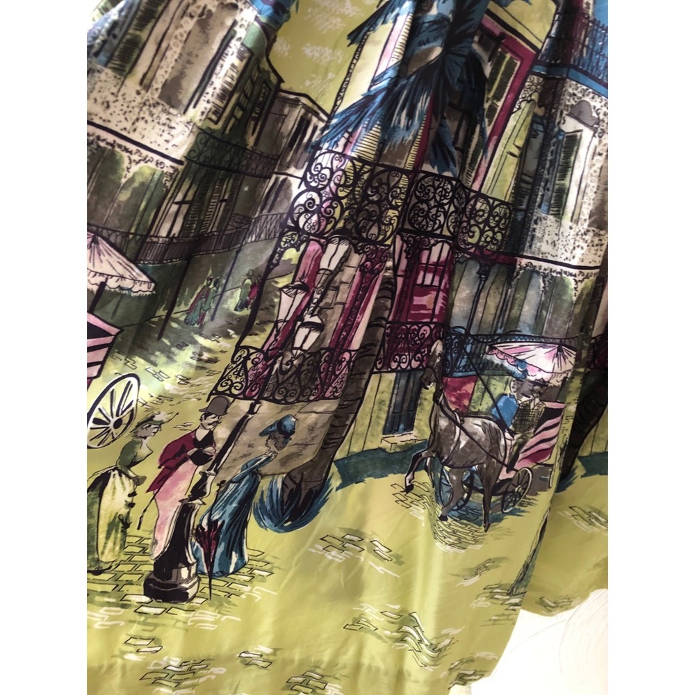 Retrospec’d New Orleans print skirt